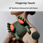 Neck Massager with Heat, Neck Massager with Hands, Portable Bionic Heated Massagers for Necks, Shoulders, Back, Arms & Legs, Ergonomic Massagers with Hands and Strap (1Pc)