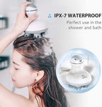 Cordless Head Massager - Electric Hair Scalp Massager with Kneading 84 Massage Nodes, Handheld Portable Head Scratcher Massager, Deep Clean,Christmas Gifts for Women Men