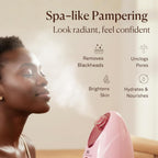 Facial Steamer Spa Kit with Complimentary 15 Skin Care Tools | Face Steamer with Humidifier Mode | Self Care Spa Gifts, Birthday Gifts for Women, Christmas Gifts for Women