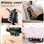 Massage Gun, 16-Head Massager Gun for Deep Tissue Muscle Massage, 30 Speeds & 3 Modes for Back, Shoulders, Legs, Foot, Body Muscle Relaxing Massage
