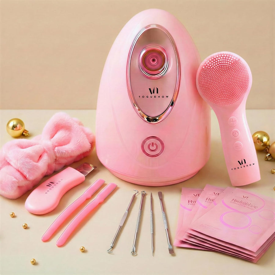 Facial Steamer Spa Kit — 15-Piece At-Home Facial