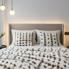 Plutus Creamy Fluffy Bunni Faux Fur Luxury Throw Blanket