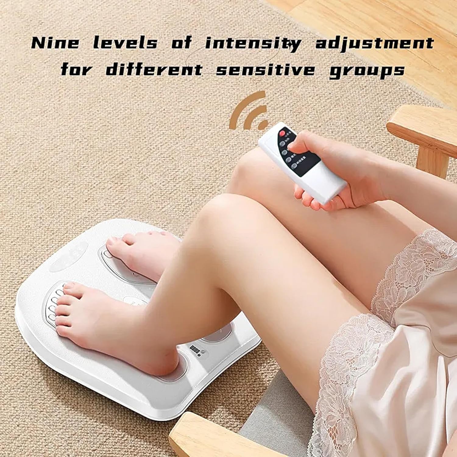 Foot Dr Energym 4 in 1 Leg & Foot Workout with Microcurrent and Heat