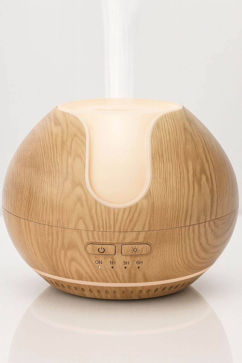 Essential Oil Diffuser [200Ml Aromatherapy Diffuser with Mood Light]