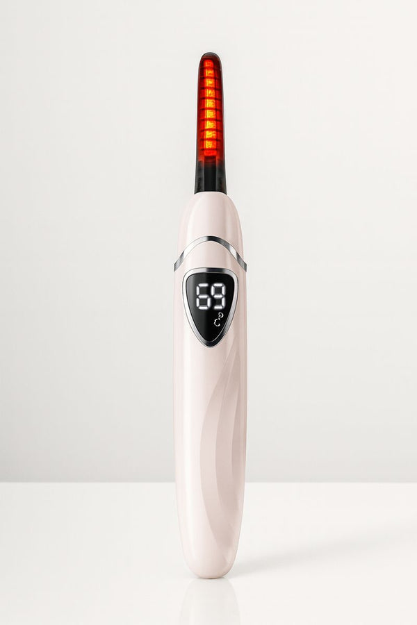 Heated Eyelash Curler — Long-Lasting Lift, USB