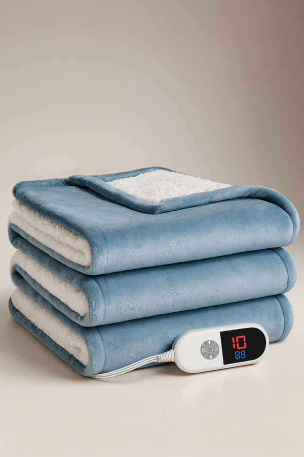 Heated Blanket Twin Size 62"X 84"