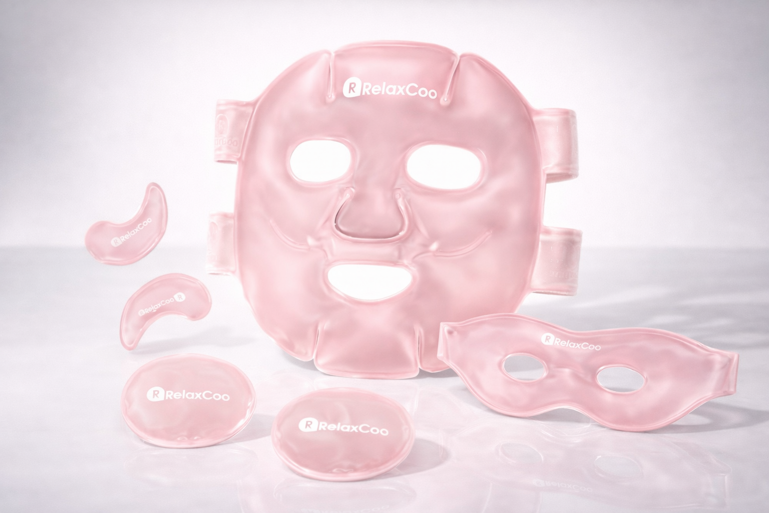 Ice Face Eye Mask for Dark Circles and Puffiness Cold Warm Compress