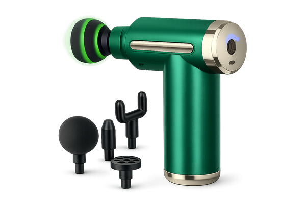 Massage Gun [Massage Gun with 4 Massage Heads & 6 Speeds]