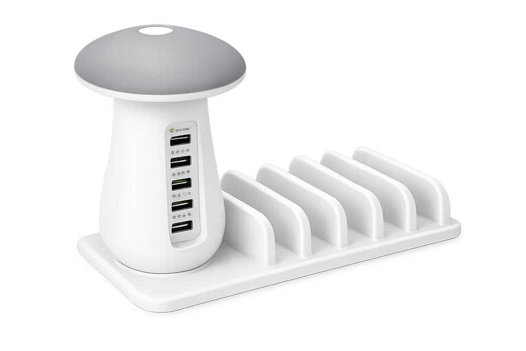 2 in 1 Multifunction Mushroom Lamp LED Lamp Holder