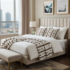 Plutus Creamy Fluffy Bunni Faux Fur Luxury Throw Blanket