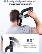 D6 Pro Massage Gun, Massage Gun Deep Tissue with 16Mm Amplitude, 7 Heads, OLED Screen, Professional Muscle Massager Gun, Electric Handheld Massagers with Ultra Quiet, Gifts for Women Men